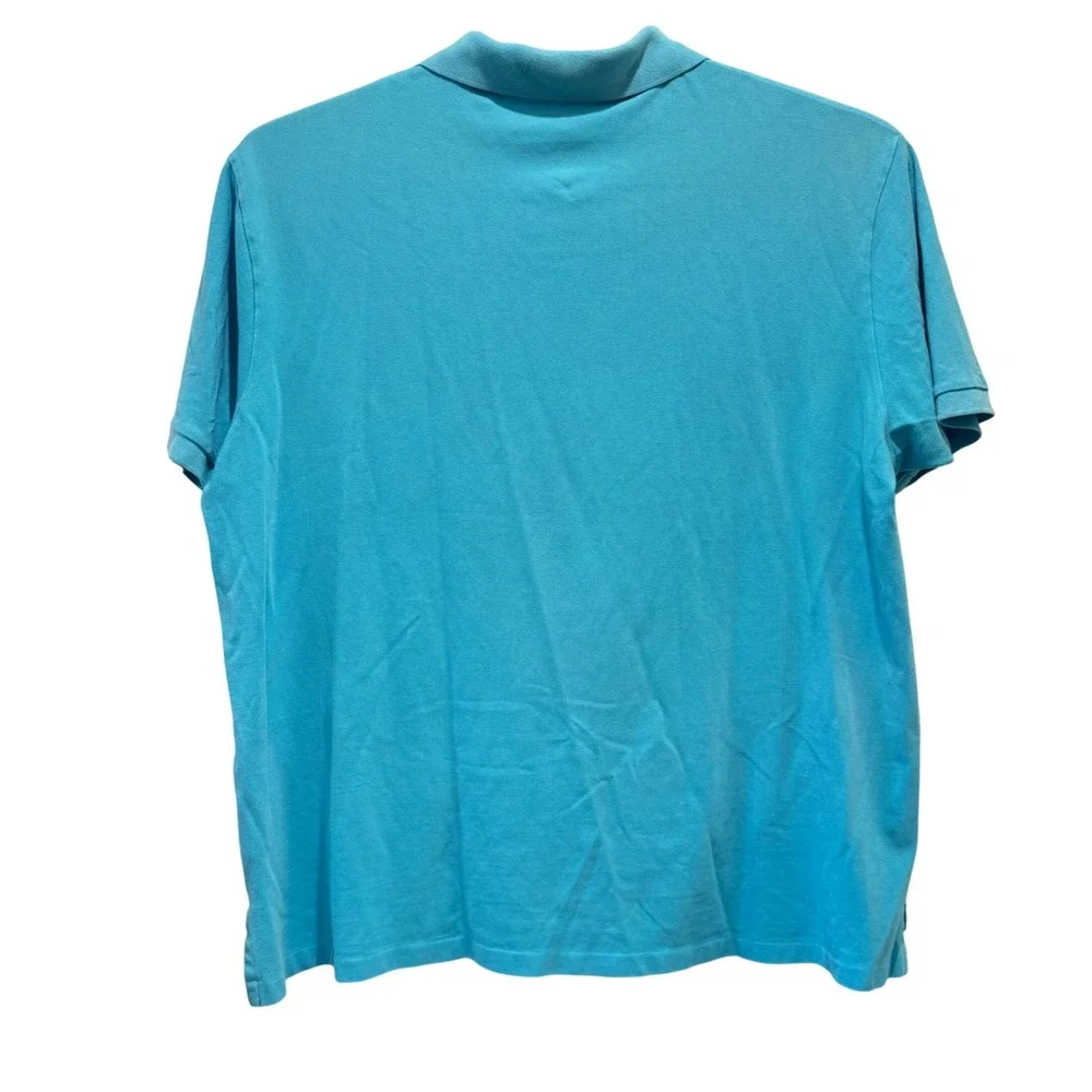 Polo Ralph Lauren Polo Shirt Mens 3XB Light Blue Short Sleeve Cotton *Read - Picture 8 of 8